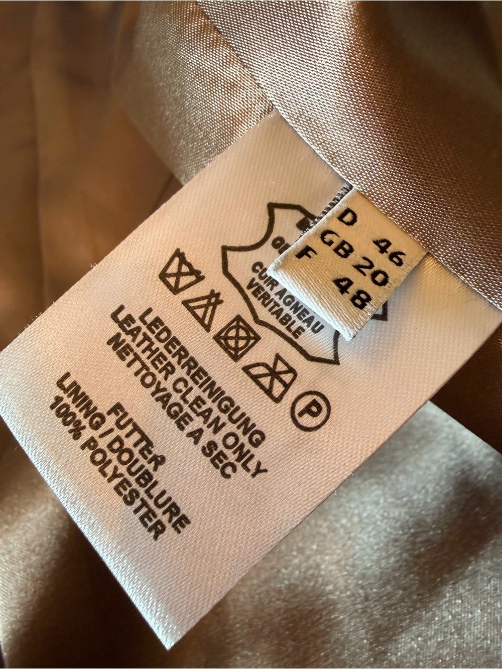 BIBA Germany Genuine Lambskin Leather Jacket - Picture 13 of 17